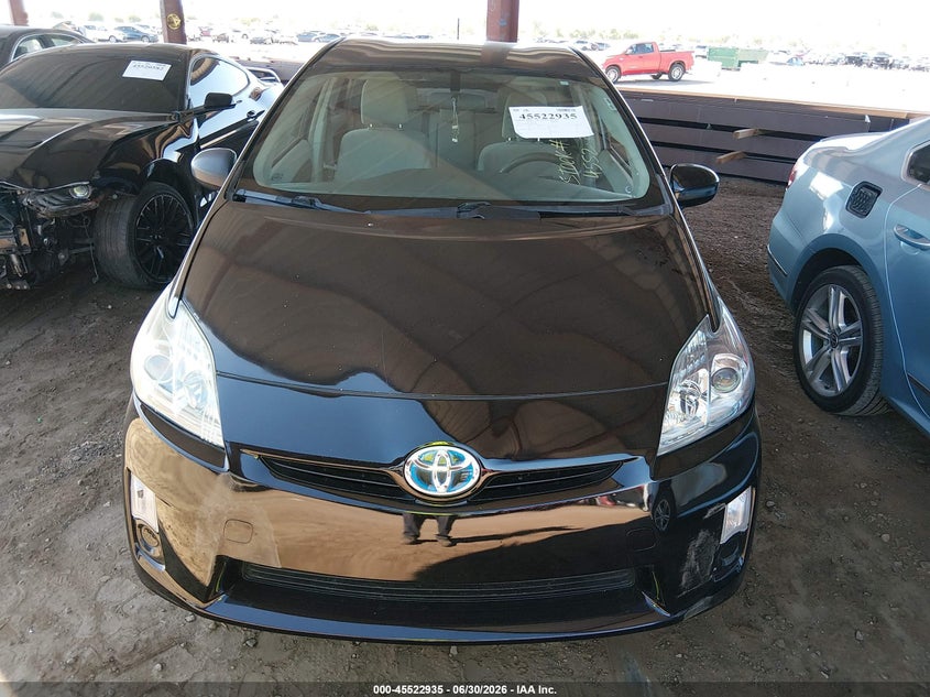 2011 Toyota Prius VIN JTDKN3DU6B5365281 IAAI salvage auction — NORMAL WEAR, Clear-Dealer Only (Arizona), sold $975 on 2026-07-28 (photo 6)