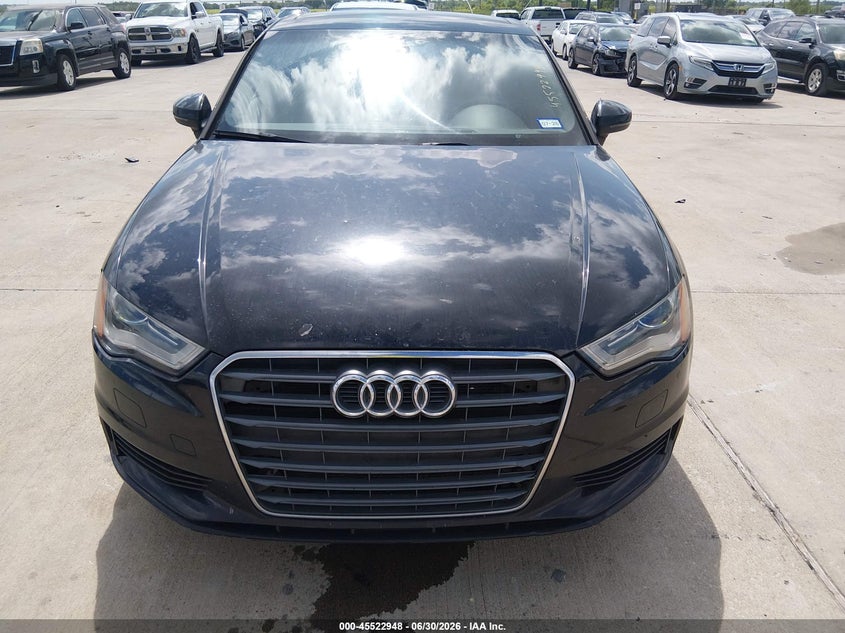 2015 Audi A3 VIN WAUCCGFF2F1018041 IAAI salvage auction — UNDERCARRIAGE, Original (Texas), sold $1,225 on 2026-07-31 (photo 6)