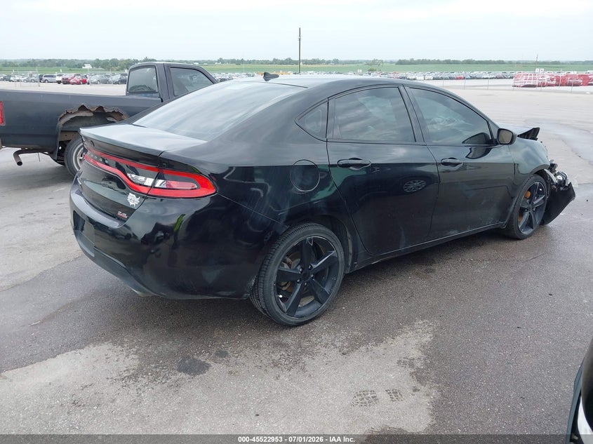 2014 Dodge Dart VIN 1C3CDFBBXED859703 IAAI salvage auction — FRONT END, Salvage Title, sold $725 on 2026-09-03 (photo 4)