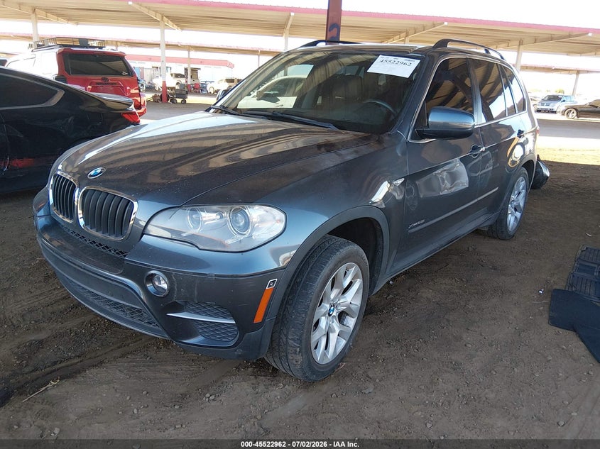 2013 BMW X5 VIN 5UXZV4C56DL993336 IAAI salvage auction — RIGHT REAR, Salvage Title, sold $25 on 2026-07-28 (photo 2)