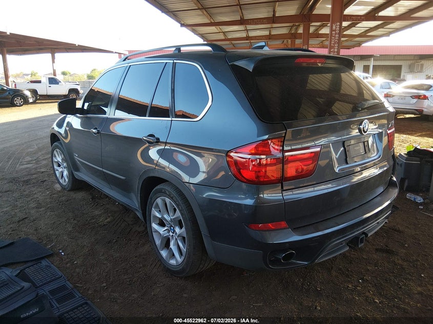 2013 BMW X5 VIN 5UXZV4C56DL993336 IAAI salvage auction — RIGHT REAR, Salvage Title, sold $25 on 2026-07-28 (photo 3)