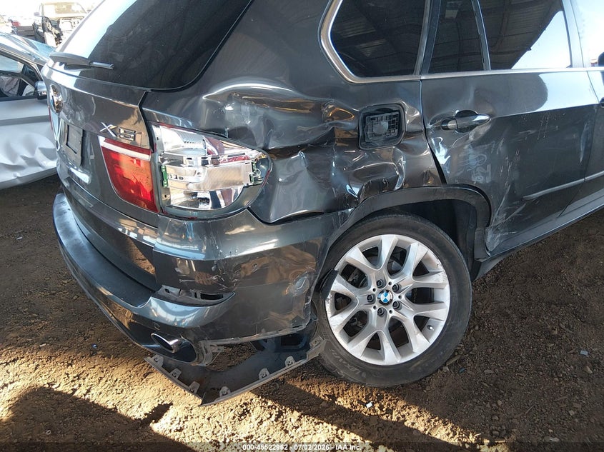 2013 BMW X5 VIN 5UXZV4C56DL993336 IAAI salvage auction — RIGHT REAR, Salvage Title, sold $25 on 2026-07-28 (photo 6)
