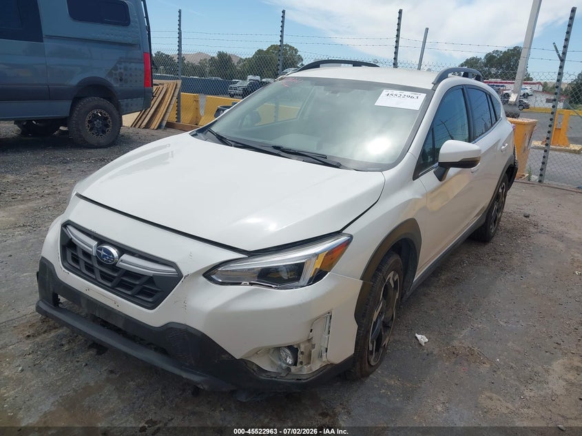 2021 Subaru Xv VIN JF2GTHMC1M8234360 IAAI salvage auction — FRONT & REAR, Salvage Title, sold $5,250 on 2026-07-23 (photo 6)