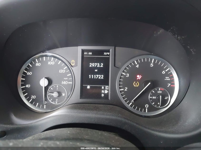 2016 Mercedes-benz Metris VIN WD3PG2EAXG3199567 IAAI salvage auction — FRONT END, Salvage Title, sold $5,075 on 2026-07-14 (photo 7)