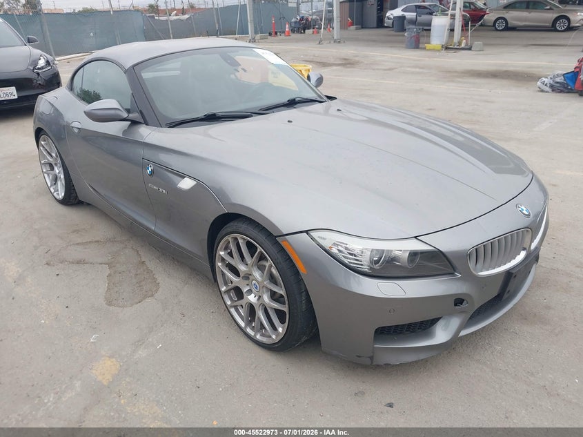 2013 BMW Z4 VIN WBALM7C52DE385648 IAAI salvage auction — REAR END, Salvage (California), sold $7,300 on 2026-07-16 (photo 1)