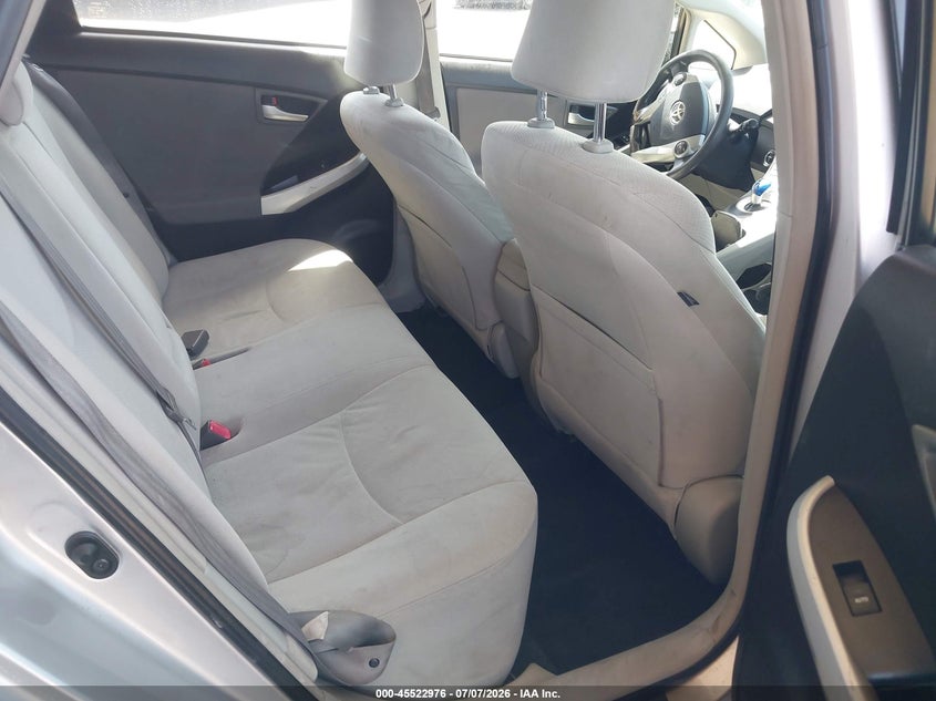 2013 Toyota Prius VIN JTDKN3DU0D1672522 IAAI salvage auction — NORMAL WEAR, Clear (Arizona), sold $625 on 2026-07-28 (photo 8)