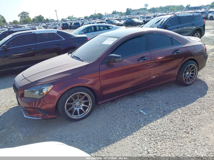 2017 Mercedes-benz Cla-klasse VIN WDDSJ4GB3HN407612 IAAI salvage auction — WATER/FLOOD, Salvage (Illinois), sold $2,200 on 2026-08-19 (photo 2)