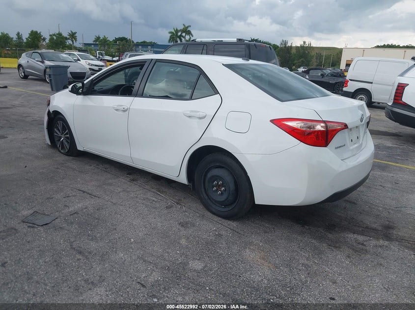 2019 Toyota Corolla VIN 5YFBURHE3KP930937 IAAI salvage auction — FRONT END, Salvage Title, sold $2,500 on 2026-07-23 (photo 3)
