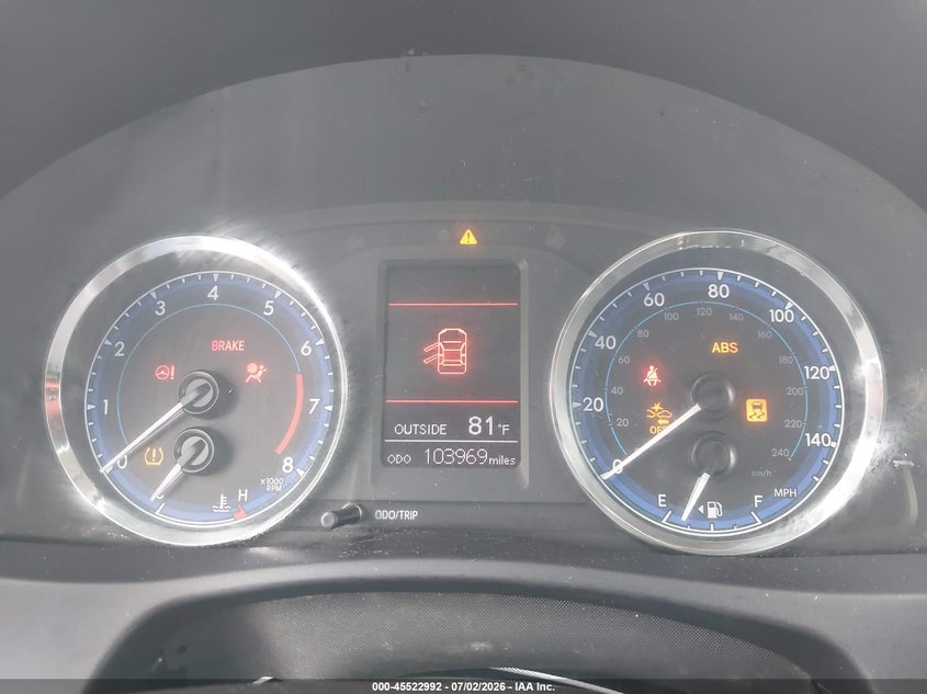 2019 Toyota Corolla VIN 5YFBURHE3KP930937 IAAI salvage auction — FRONT END, Salvage Title, sold $2,500 on 2026-07-23 (photo 7)