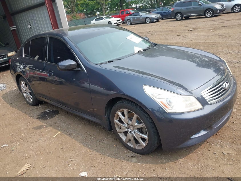 2009 Infiniti G37 VIN JNKCV61F69M052564 IAAI salvage auction — WATER/FLOOD, Salvage (Arizona), sold $1,350 on 2026-09-05 (photo 1)