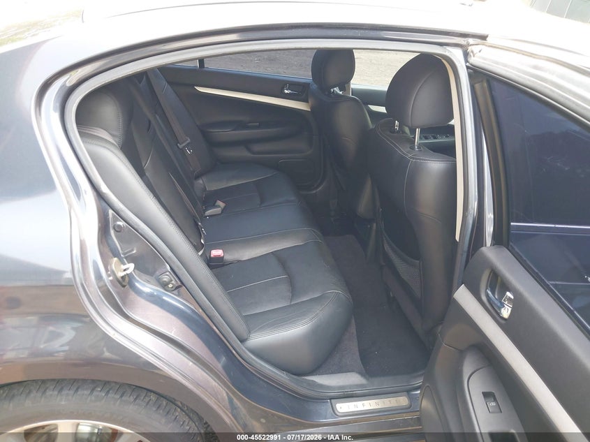2009 Infiniti G37 VIN JNKCV61F69M052564 IAAI salvage auction — WATER/FLOOD, Salvage (Arizona), sold $1,350 on 2026-09-05 (photo 8)