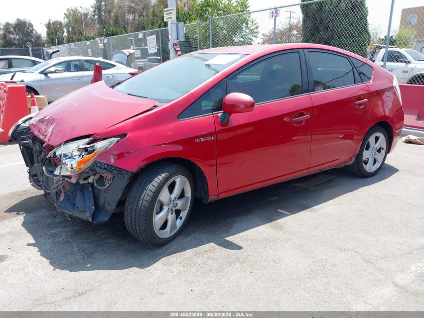 2010 Toyota Prius v VIN JTDKN3DU5A0019198 IAAI salvage auction — FRONT END, Salvage (California), sold $475 on 2026-07-16 (photo 2)