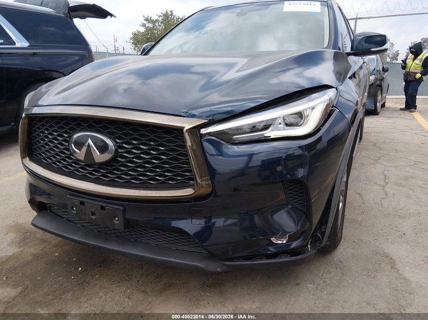 2019 Infiniti Qx50 VIN 3PCAJ5M30KF145109 IAAI salvage auction — FRONT END, Salvage Title, sold $4,350 on 2026-07-22 (photo 6)
