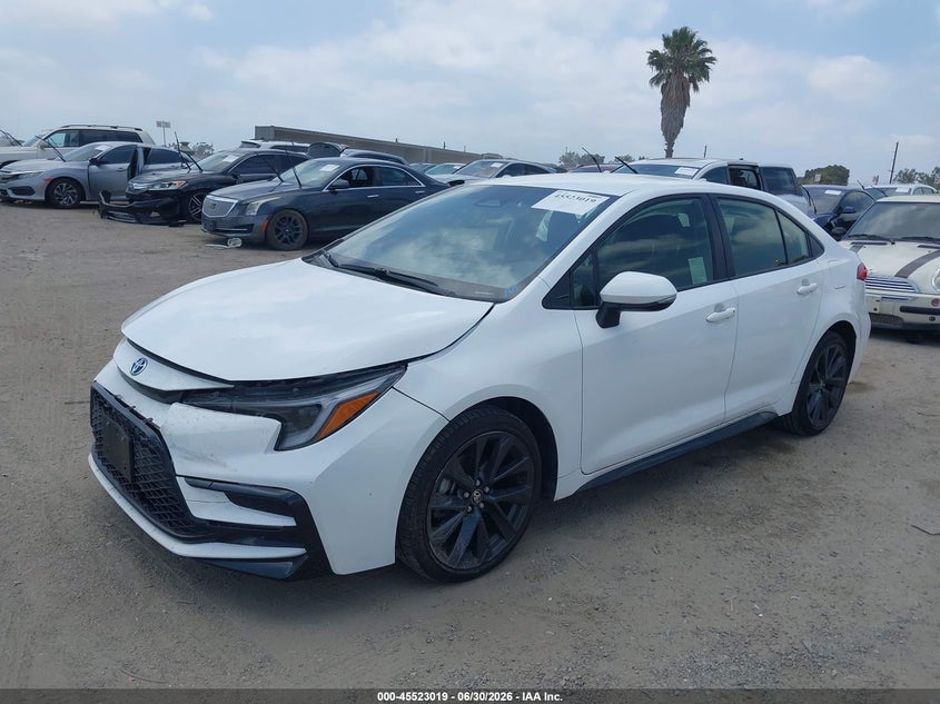 2024 Toyota Corolla VIN JTDBCMFE7RJ022157 IAAI salvage auction — SIDE, Salvage Title, sold $5,700 on 2026-07-22 (photo 2)