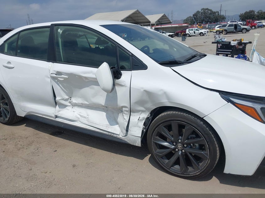 2024 Toyota Corolla VIN JTDBCMFE7RJ022157 IAAI salvage auction — SIDE, Salvage Title, sold $5,700 on 2026-07-22 (photo 6)