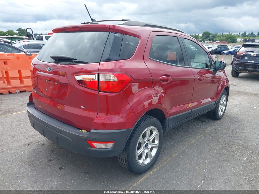 2021 Ford Ecosport VIN MAJ3S2GE2MC403119 IAAI salvage auction — FRONT & REAR, Enterprise Vehicles Clear Only (Georgia), sold $3,975 on 2026-07-22 (photo 4)