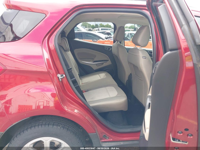 2021 Ford Ecosport VIN MAJ3S2GE2MC403119 IAAI salvage auction — FRONT & REAR, Enterprise Vehicles Clear Only (Georgia), sold $3,975 on 2026-07-22 (photo 8)
