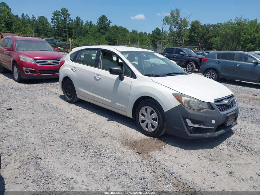 2015 Subaru Impreza VIN JF1GPAA68FH325627 IAAI salvage auction — NORMAL WEAR, Clear (Massachusetts), sold $400 on 2026-07-28 (photo 1)