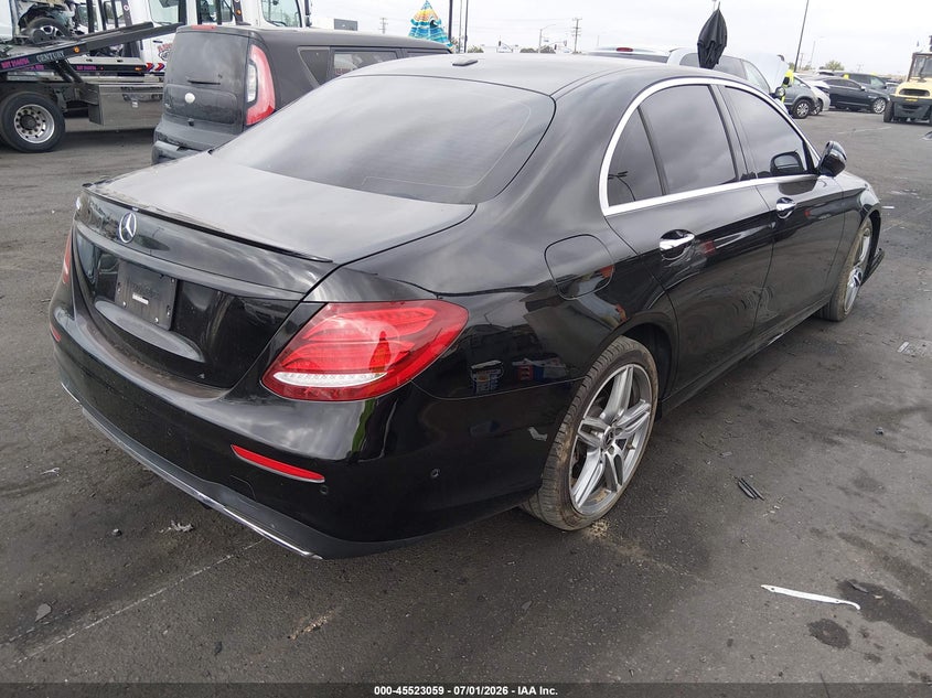2018 Mercedes-benz E-klasse VIN WDDZF4JB2JA457942 IAAI salvage auction — FRONT END, Salvage Certificate (California), sold $9,700 on 2026-08-07 (photo 4)