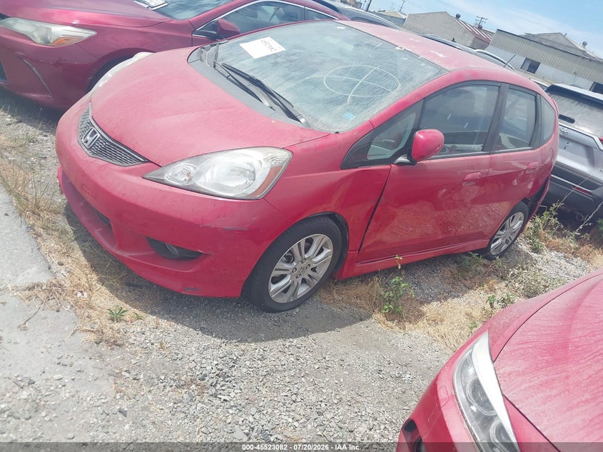 2010 Honda Fit VIN JHMGE8H42AC040391 IAAI salvage auction — REAR END, Salvage Certificate (California), sold $2,300 on 2026-07-22 (photo 2)