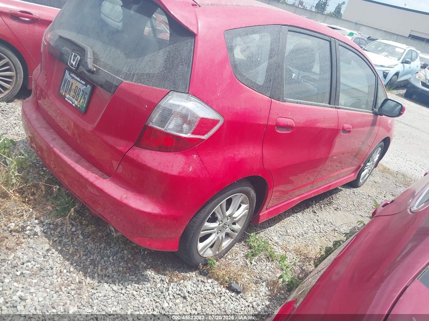 2010 Honda Fit VIN JHMGE8H42AC040391 IAAI salvage auction — REAR END, Salvage Certificate (California), sold $2,300 on 2026-07-22 (photo 4)
