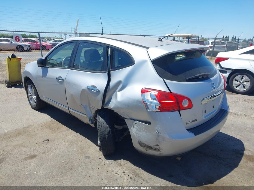 2011 Nissan Rogue VIN JN8AS5MV5BW682010 IAAI salvage auction — SIDE, Salvage (California), sold $425 on 2026-07-22 (photo 3)