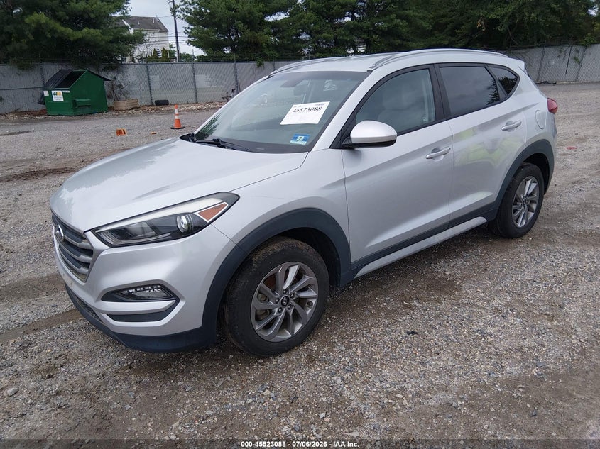 2018 Hyundai Tucson VIN KM8J3CA48JU750850 IAAI salvage auction — NORMAL WEAR, Clear (New Jersey), sold $3,500 on 2026-07-14 (photo 2)