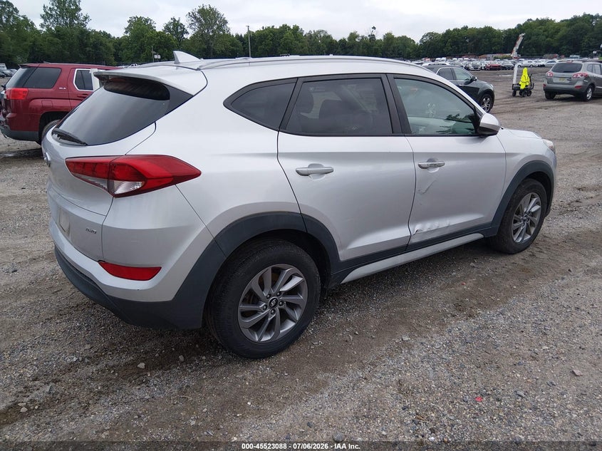 2018 Hyundai Tucson VIN KM8J3CA48JU750850 IAAI salvage auction — NORMAL WEAR, Clear (New Jersey), sold $3,500 on 2026-07-14 (photo 4)