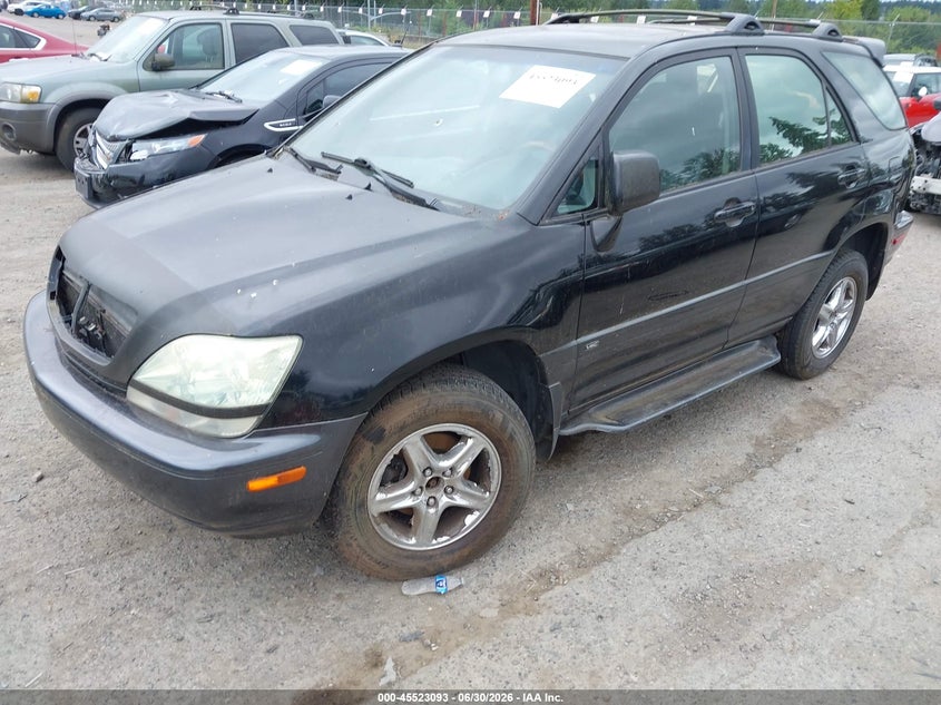 2003 Lexus Rx 300 VIN JTJHF10U930312832 IAAI salvage auction — NORMAL WEAR, Clear (Washington), sold $350 on 2026-07-15 (photo 2)