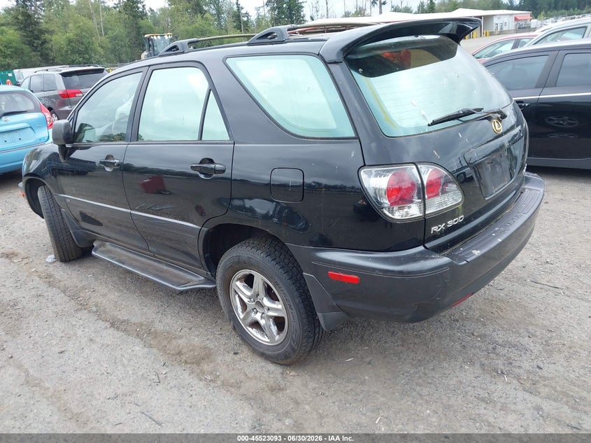 2003 Lexus Rx 300 VIN JTJHF10U930312832 IAAI salvage auction — NORMAL WEAR, Clear (Washington), sold $350 on 2026-07-15 (photo 3)