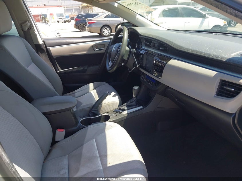 2014 Toyota Corolla VIN 5YFBURHE8EP155491 IAAI salvage auction — REAR END, Salvage (California), sold $425 on 2026-07-28 (photo 5)
