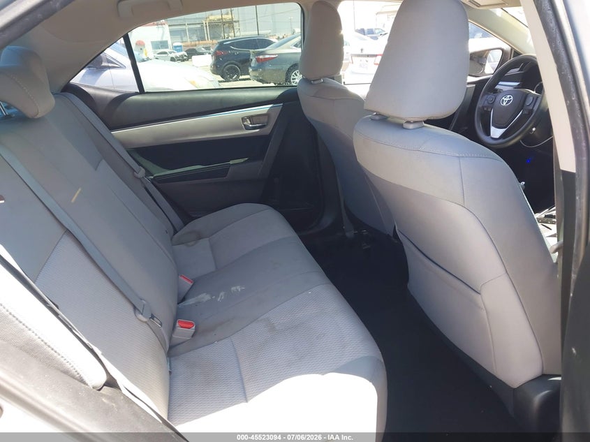2014 Toyota Corolla VIN 5YFBURHE8EP155491 IAAI salvage auction — REAR END, Salvage (California), sold $425 on 2026-07-28 (photo 8)