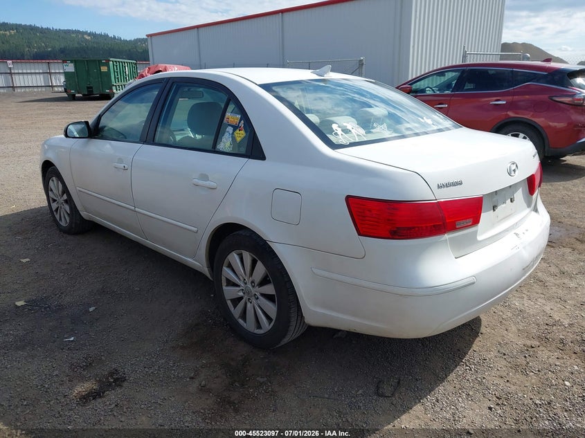 2010 Hyundai Sonata VIN 5NPET4AC0AH657947 IAAI salvage auction — REAR END, Bill Of Sale (Washington), sold $100 on 2026-07-21 (photo 3)
