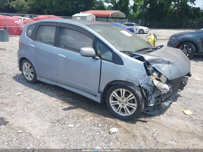 2009 Honda Fit VIN JHMGE87649S007560 IAAI salvage auction — FRONT END, Clear (Georgia), sold $400 on 2026-07-31 (photo 1)