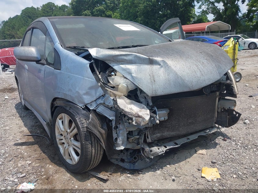 2009 Honda Fit VIN JHMGE87649S007560 IAAI salvage auction — FRONT END, Clear (Georgia), sold $400 on 2026-07-31 (photo 6)