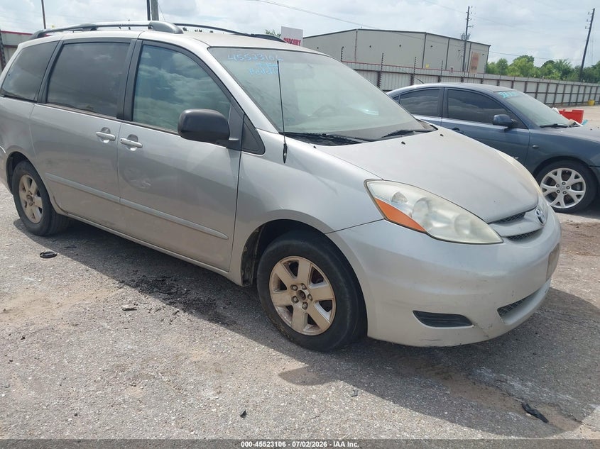 2009 Toyota Sienna VIN 5TDZK23C79S265950 IAAI salvage auction — NORMAL WEAR, Original (Texas), sold $875 on 2026-07-15 (photo 1)