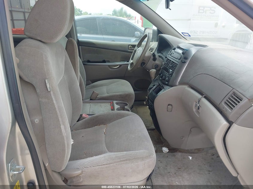 2009 Toyota Sienna VIN 5TDZK23C79S265950 IAAI salvage auction — NORMAL WEAR, Original (Texas), sold $875 on 2026-07-15 (photo 5)