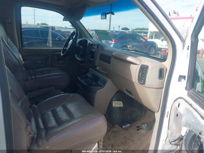 1999 Chevrolet Express 2500 VIN 1GBFG15R4X1030520 IAAI salvage auction — NORMAL WEAR, Clear (Utah), sold $250 on 2026-07-09 (photo 5)