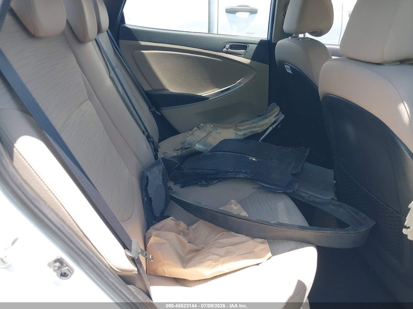 2017 Hyundai Accent VIN KMHCT4AEXHU265384 IAAI salvage auction — RIGHT FRONT, Salvage Certificate (California), sold $725 on 2026-07-22 (photo 8)