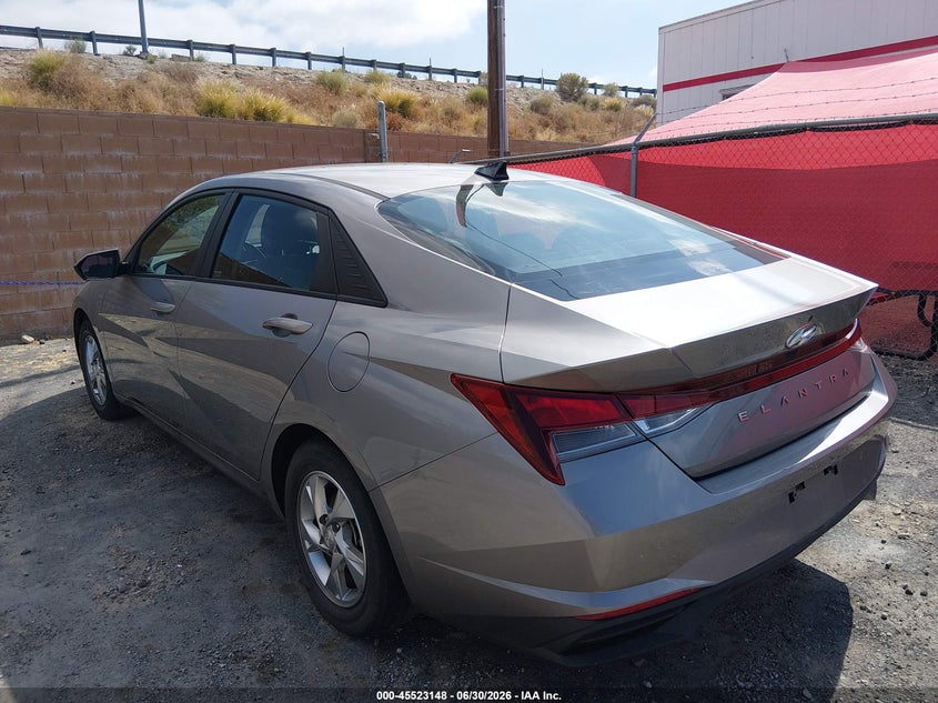 2023 Hyundai Elantra VIN KMHLL4AG2PU553352 IAAI salvage auction — ALL OVER, Sf97 (California), sold $1,150 on 2026-07-28 (photo 3)