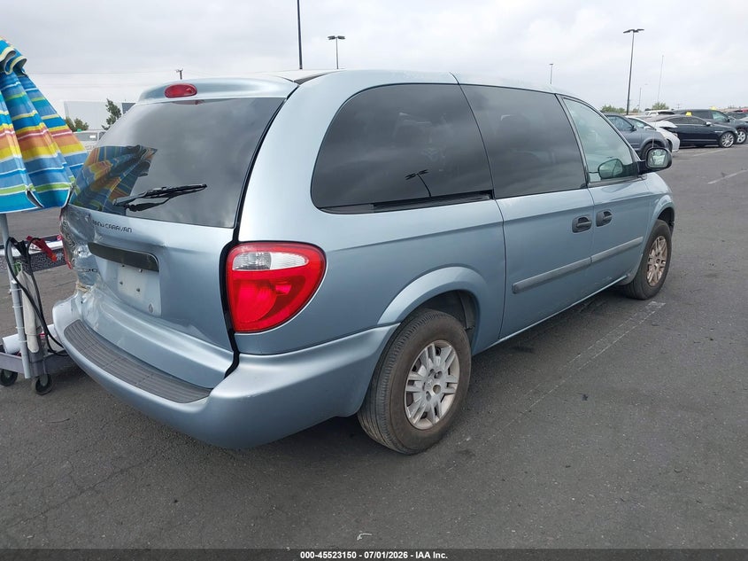 2006 Dodge Grand caravan VIN 1D4GP24R06B712250 IAAI salvage auction — LEFT REAR, Salvage Certificate (California), sold $575 on 2026-07-10 (photo 4)