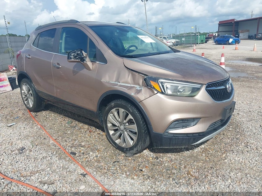 2019 Buick Encore VIN KL4CJASB1KB700741 IAAI salvage auction — NORMAL WEAR, Clear (Alabama), sold $875 on 2026-07-28 (photo 1)