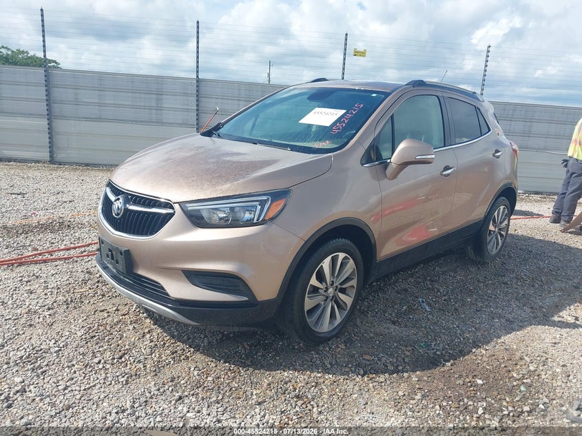 2019 Buick Encore VIN KL4CJASB1KB700741 IAAI salvage auction — NORMAL WEAR, Clear (Alabama), sold $875 on 2026-07-28 (photo 2)