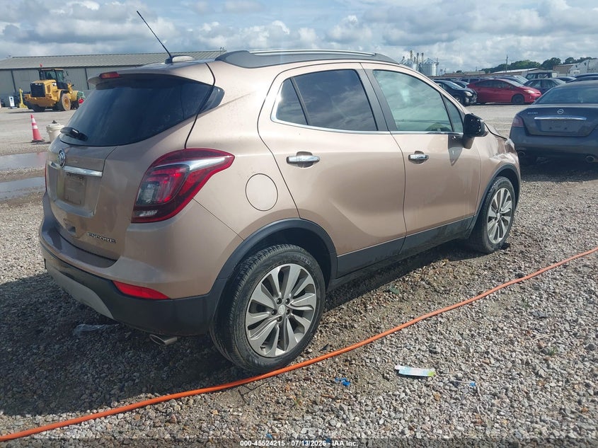 2019 Buick Encore VIN KL4CJASB1KB700741 IAAI salvage auction — NORMAL WEAR, Clear (Alabama), sold $875 on 2026-07-28 (photo 4)