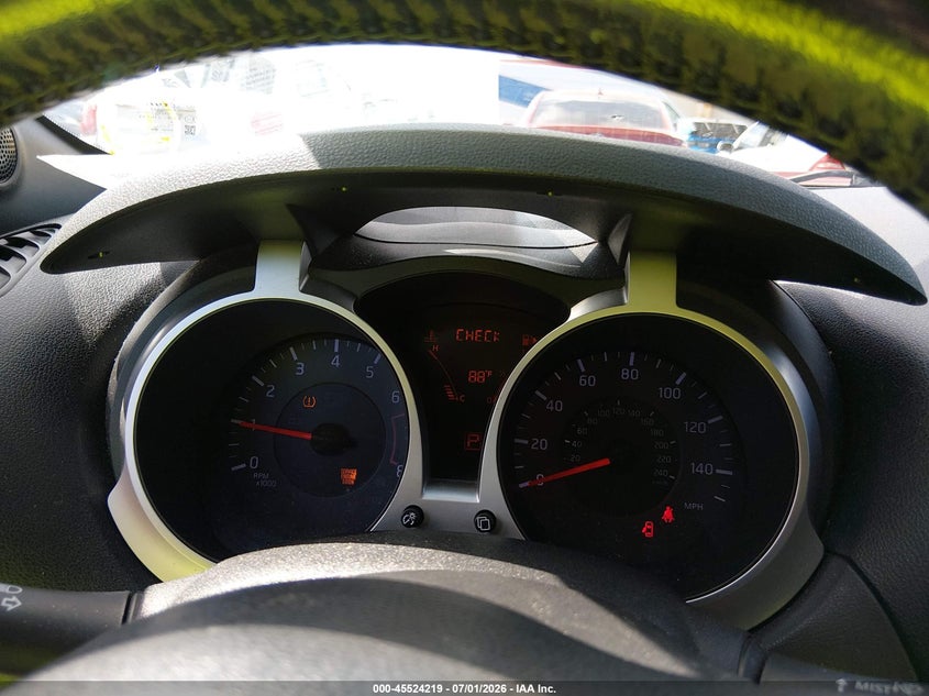 2013 Nissan Juke VIN JN8AF5MRXDT208663 IAAI salvage auction — NORMAL WEAR, Original (Texas), sold $600 on 2026-07-20 (photo 7)