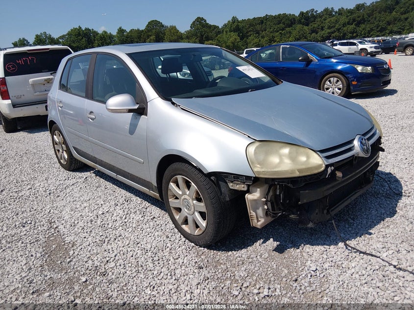 2006 Volkswagen Rabbit VIN WVWDR71K86W200811 IAAI salvage auction — NORMAL WEAR, Clear (Alabama), sold $200 on 2026-08-06 (photo 1)