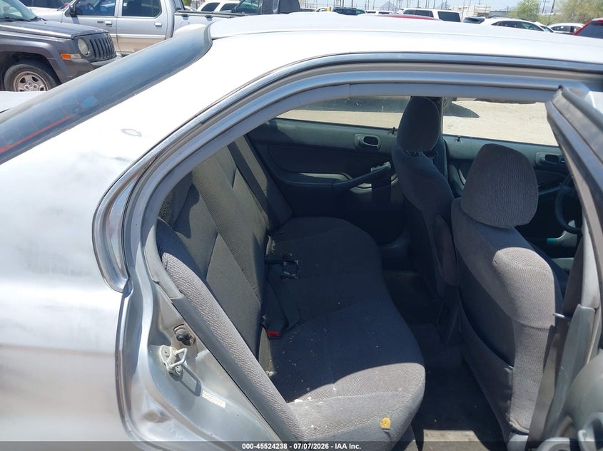 1997 Honda Civic VIN JHMEJ6671VS028779 IAAI salvage auction — NORMAL WEAR, Clear (Arizona), sold $325 on 2026-07-30 (photo 8)