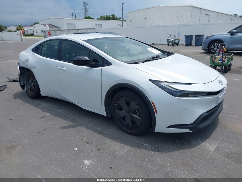 2023 Toyota Prius VIN JTDACAAU5P3010034 IAAI salvage auction — RIGHT REAR, Clear (Florida), sold $10,100 on 2026-07-06 (photo 1)