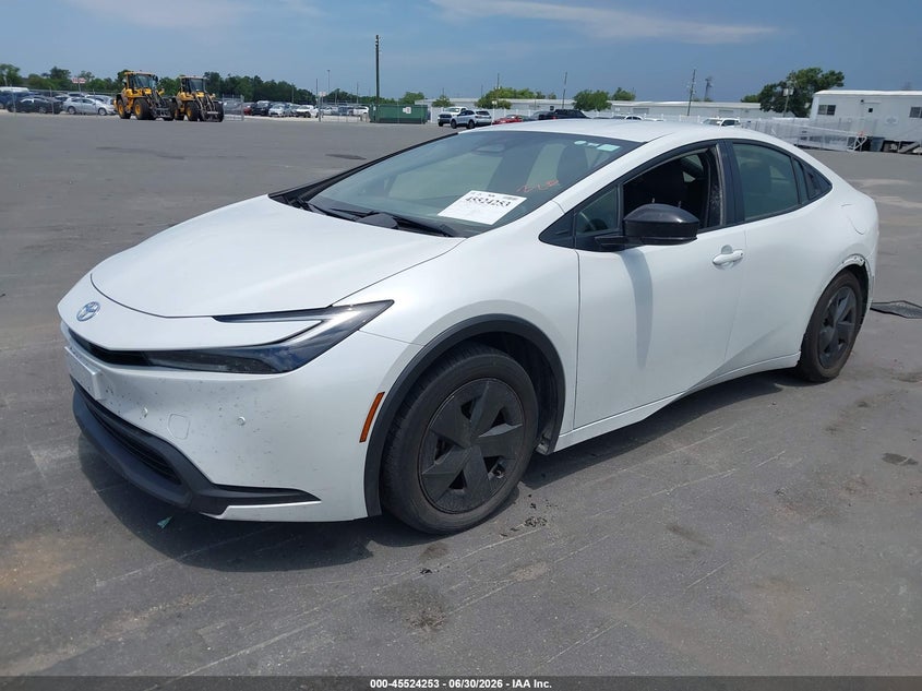 2023 Toyota Prius VIN JTDACAAU5P3010034 IAAI salvage auction — RIGHT REAR, Clear (Florida), sold $10,100 on 2026-07-06 (photo 2)