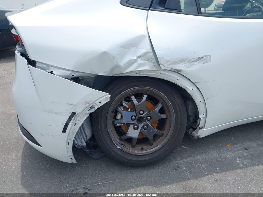 2023 Toyota Prius VIN JTDACAAU5P3010034 IAAI salvage auction — RIGHT REAR, Clear (Florida), sold $10,100 on 2026-07-06 (photo 6)